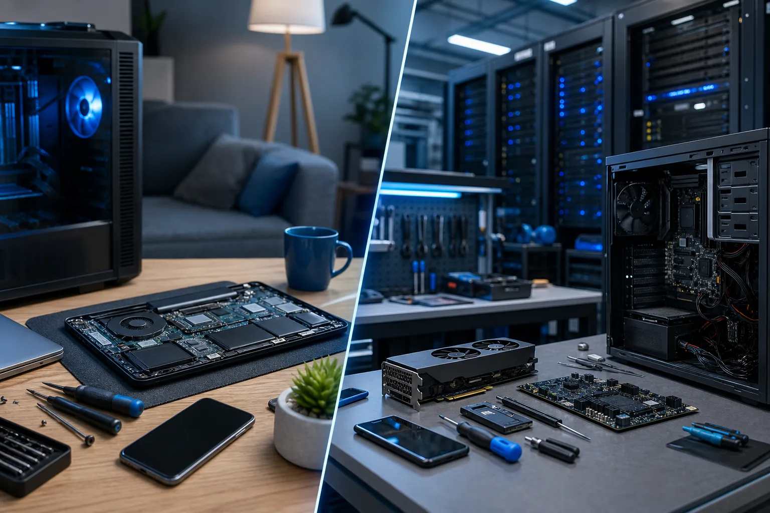 At-Home Computer Repair vs. In-Store: Which Is Better?