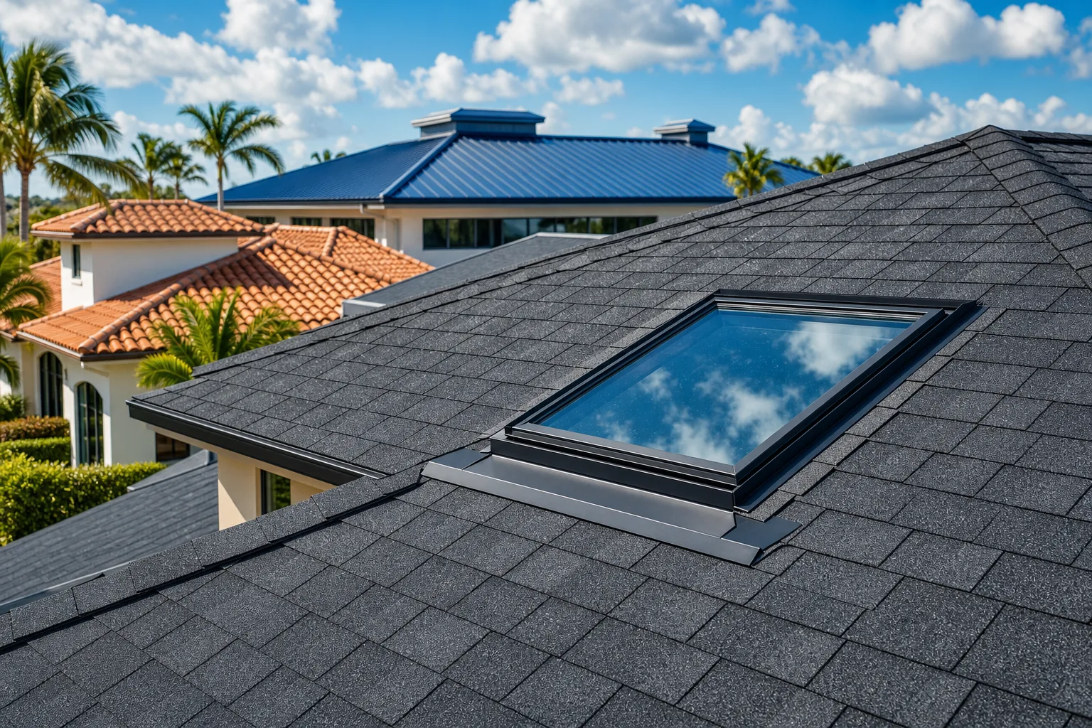 How to Find the Source of a Roof Leak Around a Skylight
