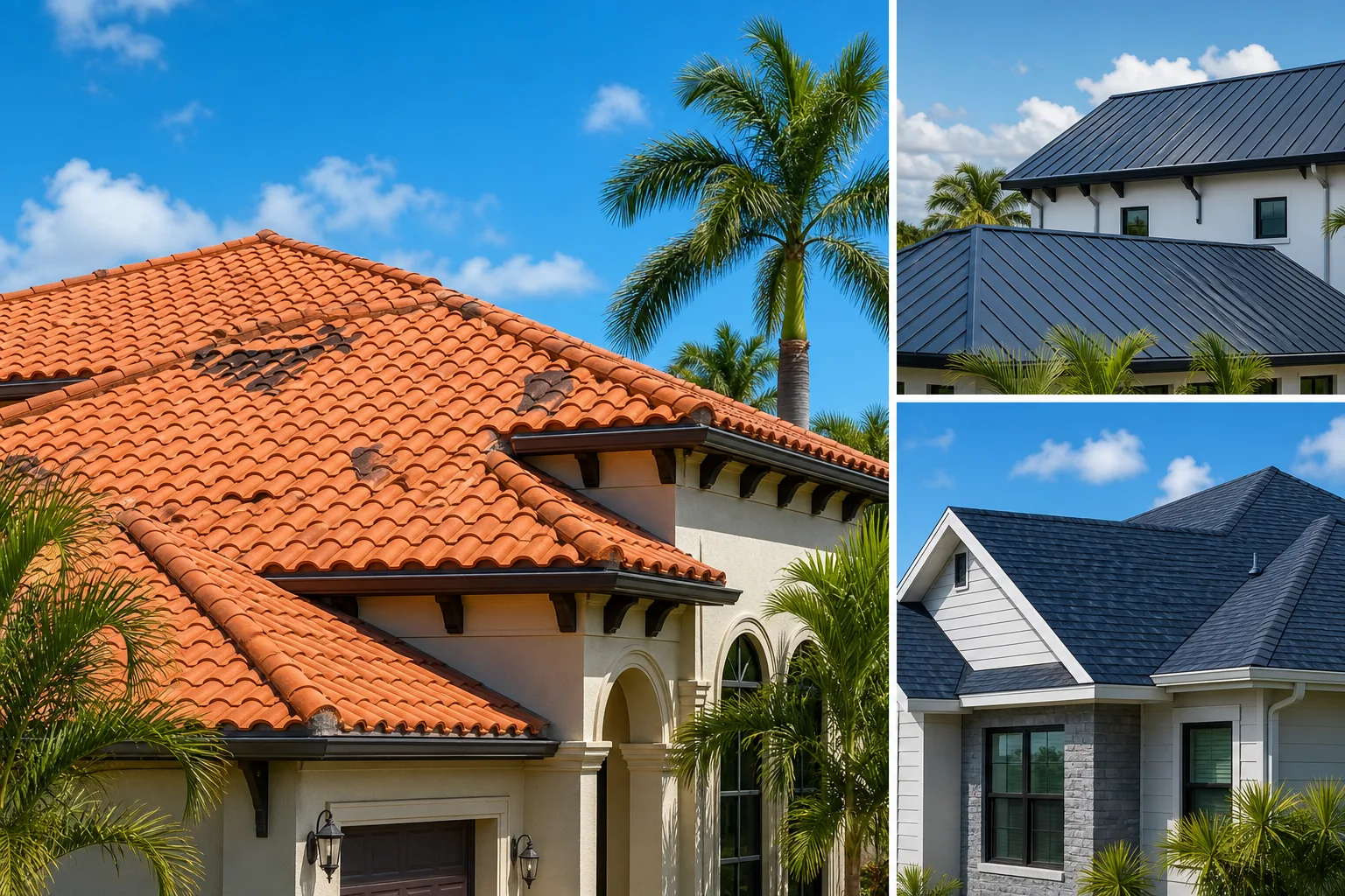 Can You Replace Only Damaged Tiles on a Florida Roof?