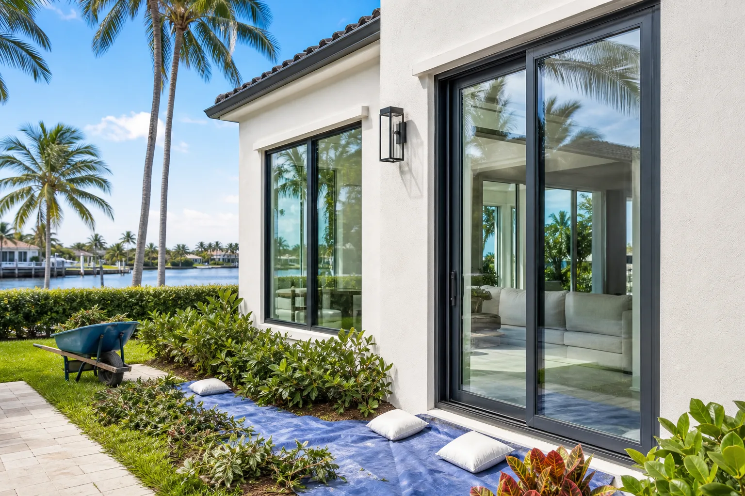 How to Prepare Your Landscaping Before Window Crews Work Outside