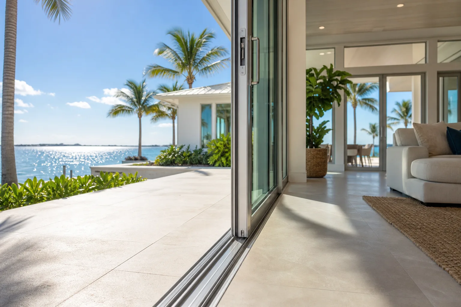 How to Maintain Sliding Door Tracks Near the Coast