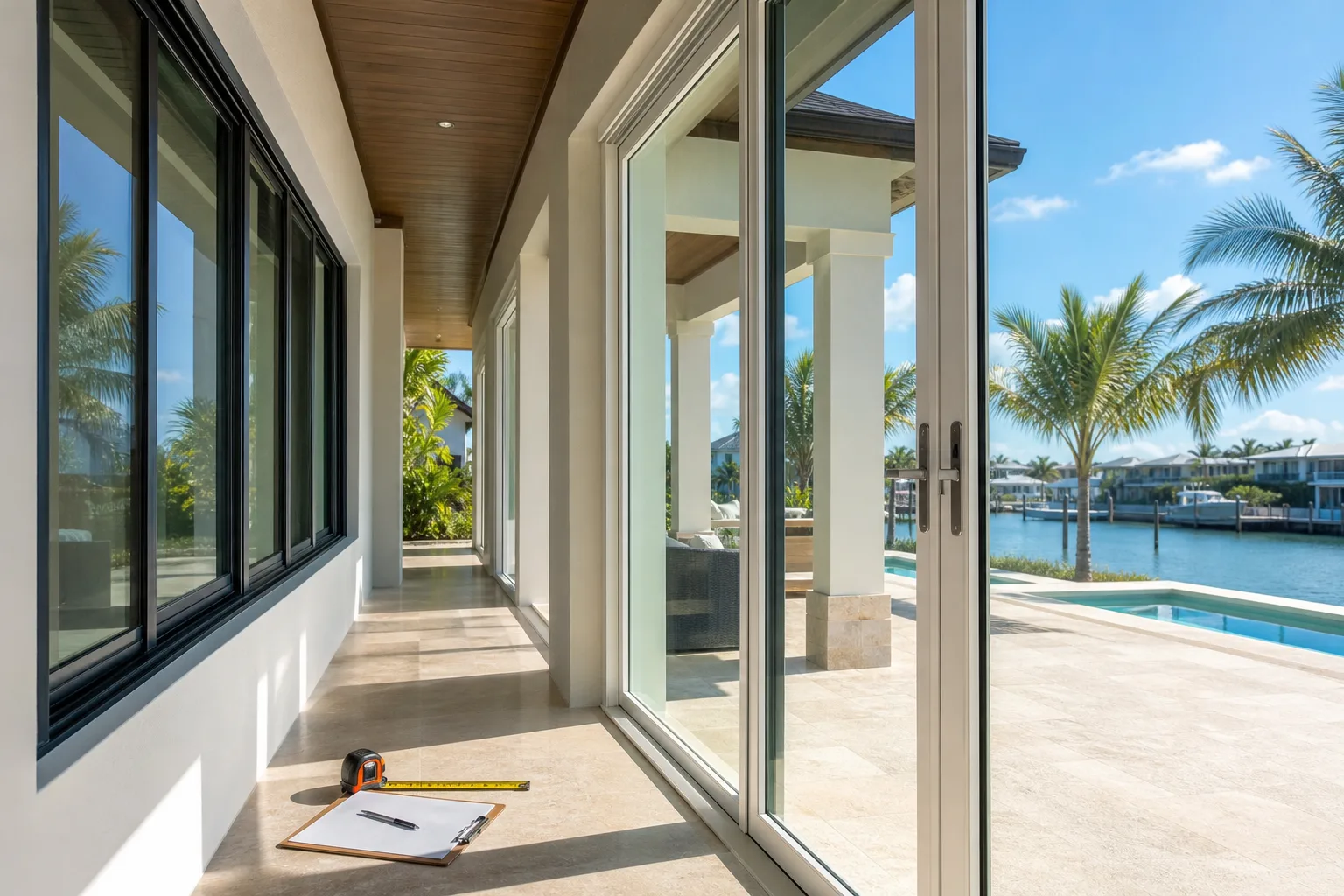 What to Expect During a Pre-Installation Site Measure Visit for Impact Windows