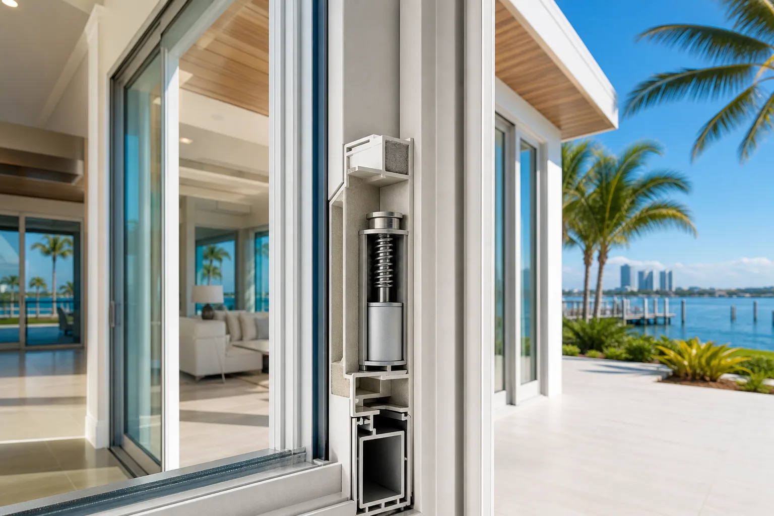 What a Pressure Equalization Chamber Does in an Impact Door Frame